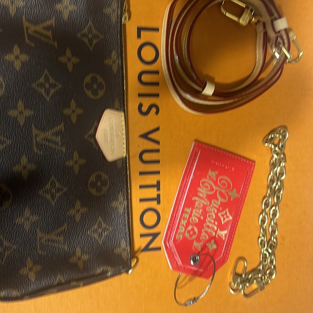 Louis Vuitton multi Pochette large pouch